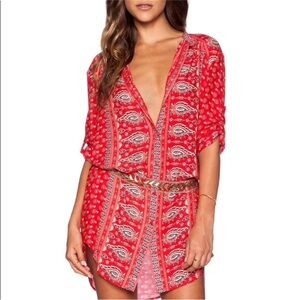 🌵❤️SPELL Gypsiana Shirt Dress🌵❤️ •VVEUC•Rare•HTF•